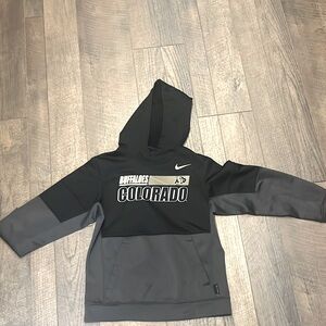 Nike youth medium black and grey CU Buffalo sweatshirt